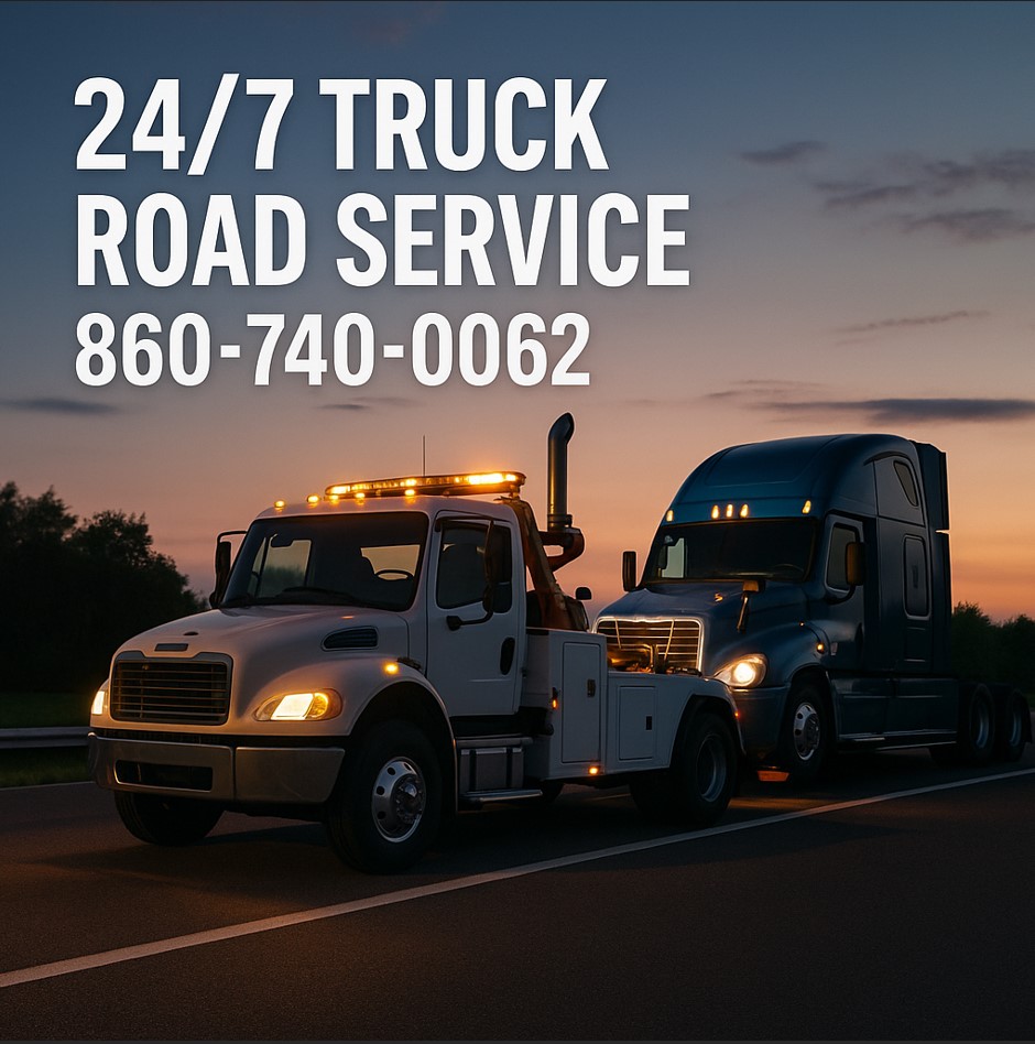 CT Towing truck ready to assist Higganum CT