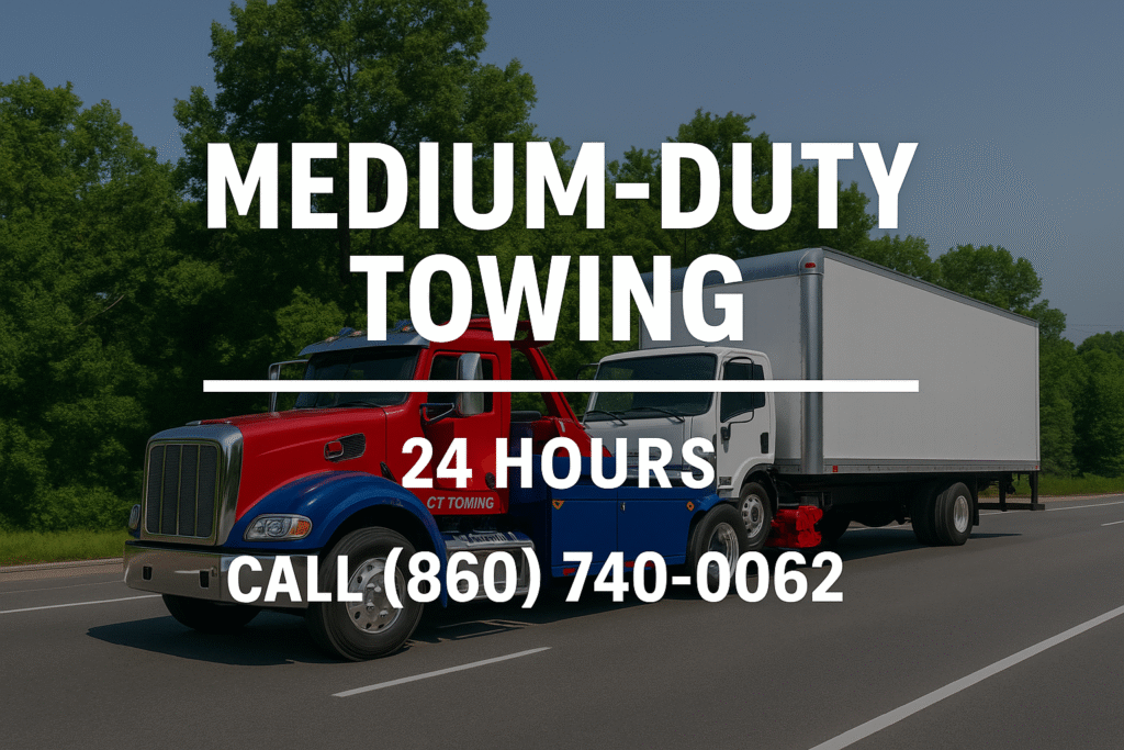 medium duty towing in Connecticut