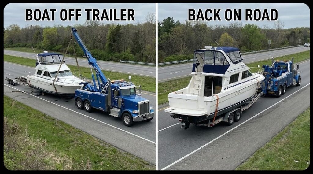 CT boat towing service