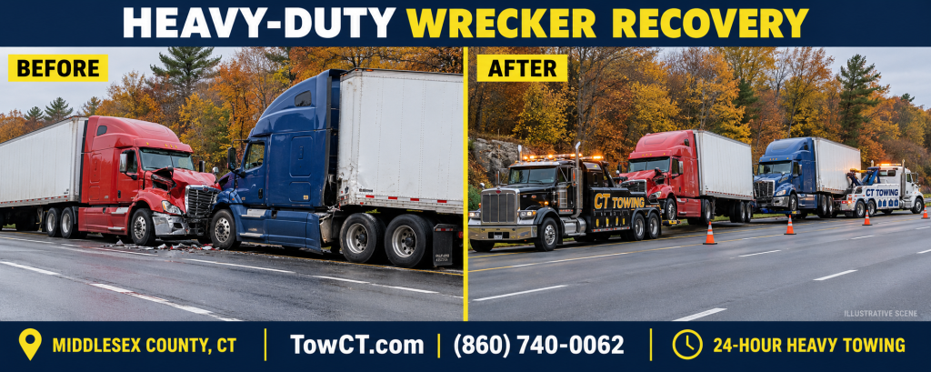 heavy towing ct